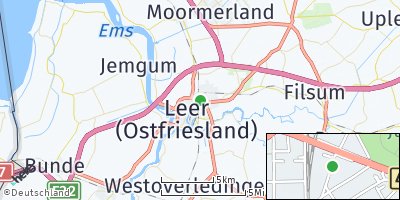 Google Map of Leer