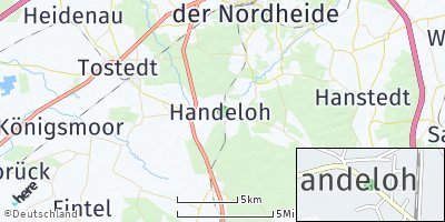 Google Map of Handeloh