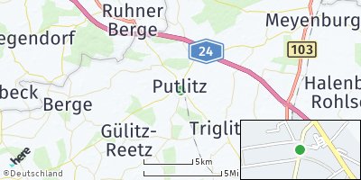 Google Map of Putlitz