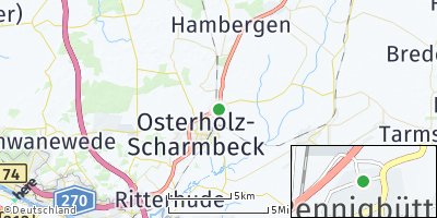 Google Map of Pennigbüttel