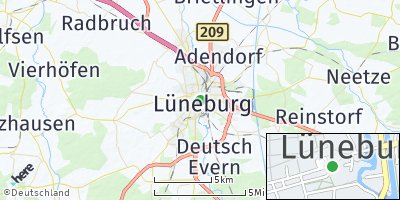 Google Map of Lüneburg