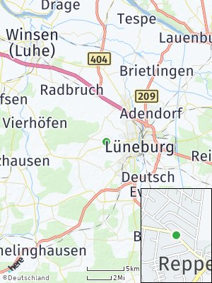 Here Map of Reppenstedt