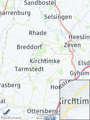 Here Map of Kirchtimke