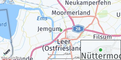 Google Map of Nüttermoor