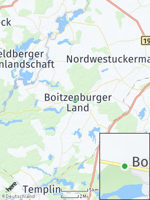 Here Map of Boitzenburger Land