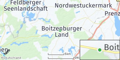 Google Map of Boitzenburger Land