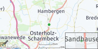 Google Map of Sandhausen