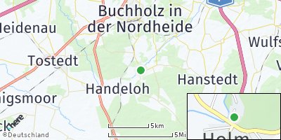 Google Map of Buchholz in der Nordheide