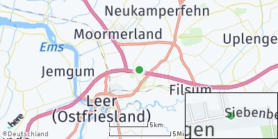 Google Map of Siebenbergen