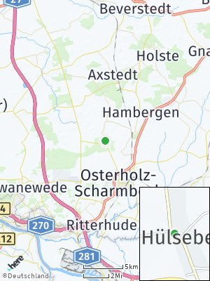 Here Map of Hülseberg