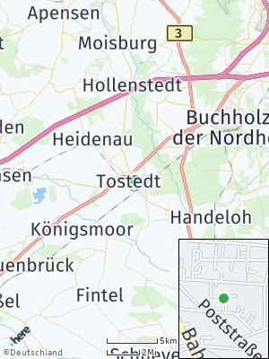 Here Map of Tostedt
