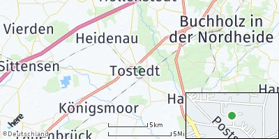 Google Map of Tostedt