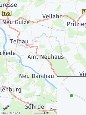 Here Map of Amt Neuhaus