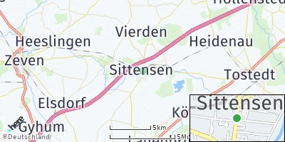 Google Map of Sittensen
