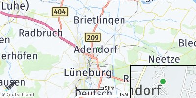 Google Map of Adendorf