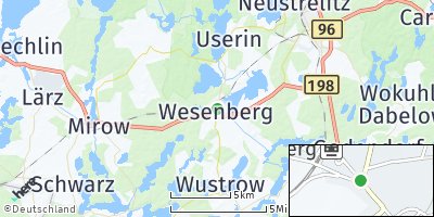 Google Map of Wesenberg