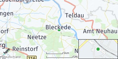 Google Map of Bleckede
