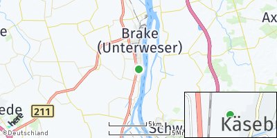 Google Map of Käseburg