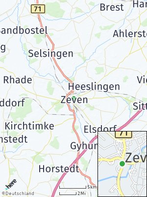 Here Map of Zeven