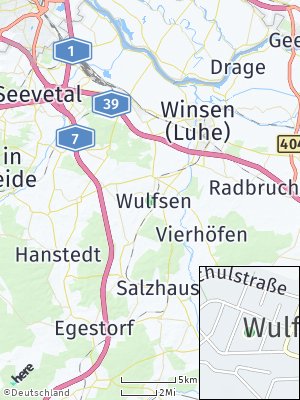 Here Map of Wulfsen
