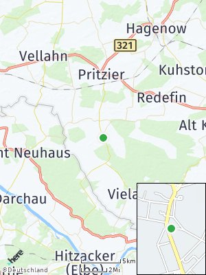 Here Map of Lübtheen