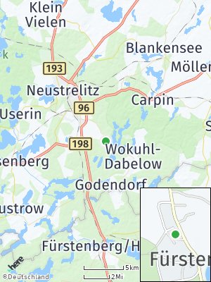 Here Map of Fürstensee