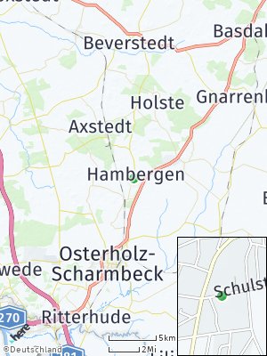 Here Map of Hambergen bei Bremen