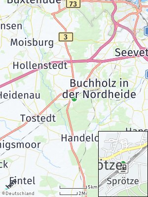 Here Map of Sprötze