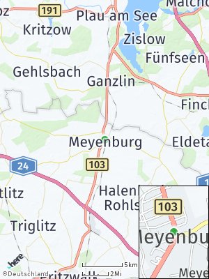 Here Map of Meyenburg