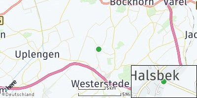 Google Map of Halsbek