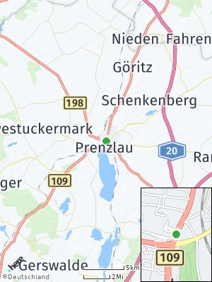 Here Map of Prenzlau