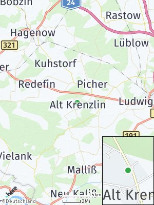 Here Map of Alt Krenzlin
