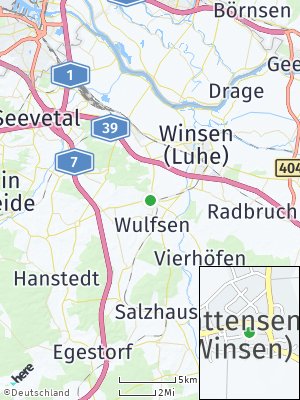 Here Map of Pattensen bei Winsen
