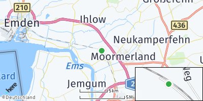 Google Map of Moormerland