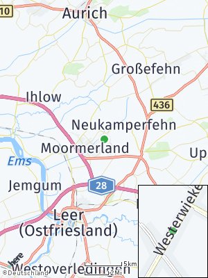Here Map of Jheringsfehn