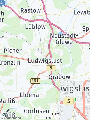 Here Map of Ludwigslust