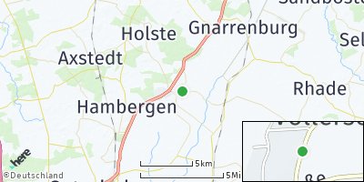 Google Map of Vollersode