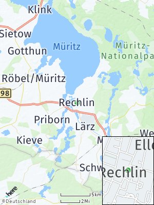 Here Map of Rechlin