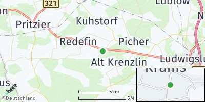 Google Map of Groß Krams