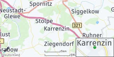 Google Map of Karrenzin