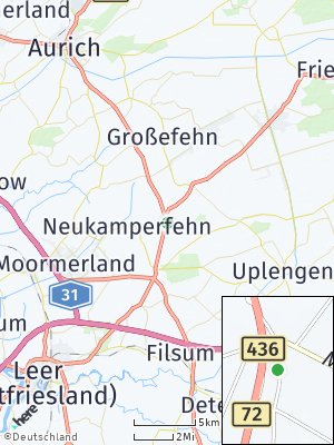 Here Map of Großefehn
