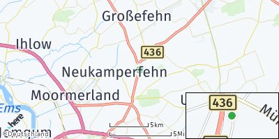 Google Map of Großefehn