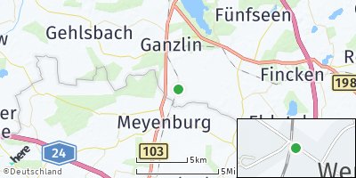 Google Map of Wendisch Priborn