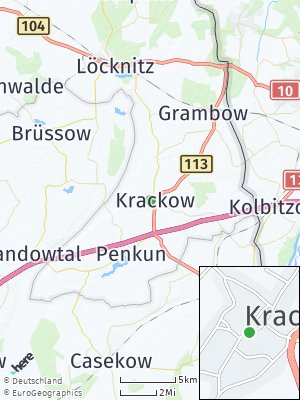 Here Map of Krackow