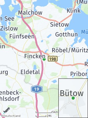 Here Map of Bütow