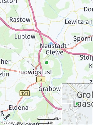 Here Map of Groß Laasch