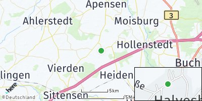 Google Map of Halvesbostel