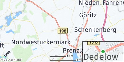 Google Map of Dedelow