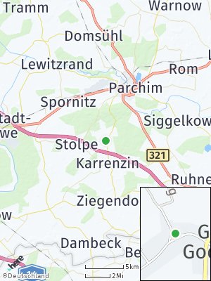 Here Map of Groß Godems