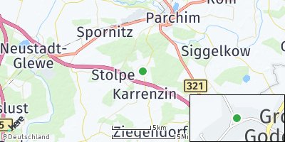 Google Map of Groß Godems